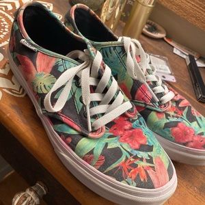 Floral Vans